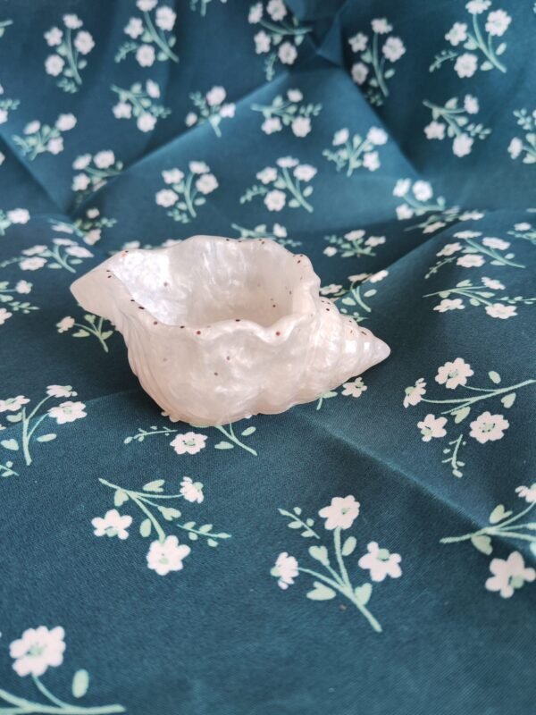 Coquillage vide poche élégant - Pièce artisanale unique en résine