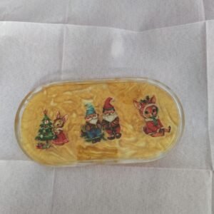 Vide poche aux tons de Noël - Fabrication artisanale unique