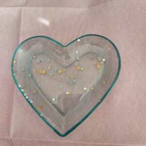 Coeur délicat vide poche - Fabrication artisanale unique