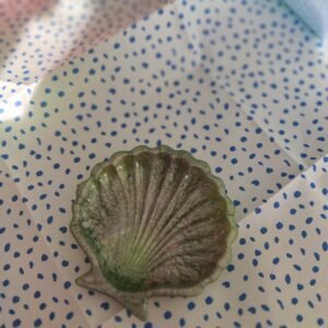 Vide poche coquille - Fabrication artisanale unique en résine
