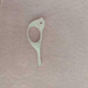 Bague de lecture oiseau - Fabrication artisanale unique en résine