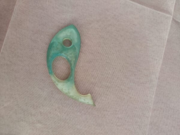 Bague de lecture baleine - Fabrication artisanale unique en résine