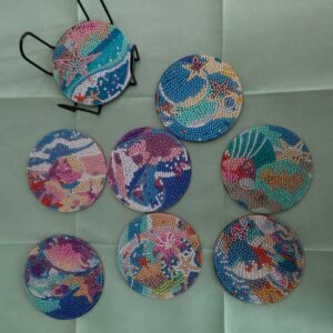 Sous-verres sur le thème de la mer diamant painting