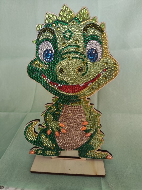 Dinosaure à poser diamant painting