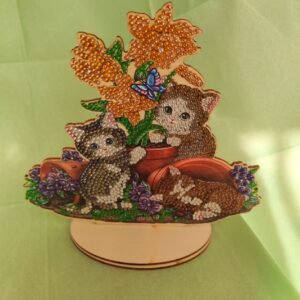 Petits chats taquins diamant painting