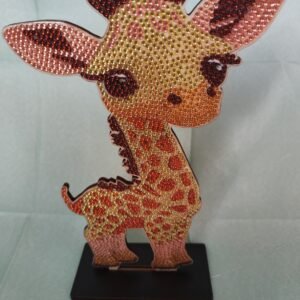 Girafe à poser diamant painting