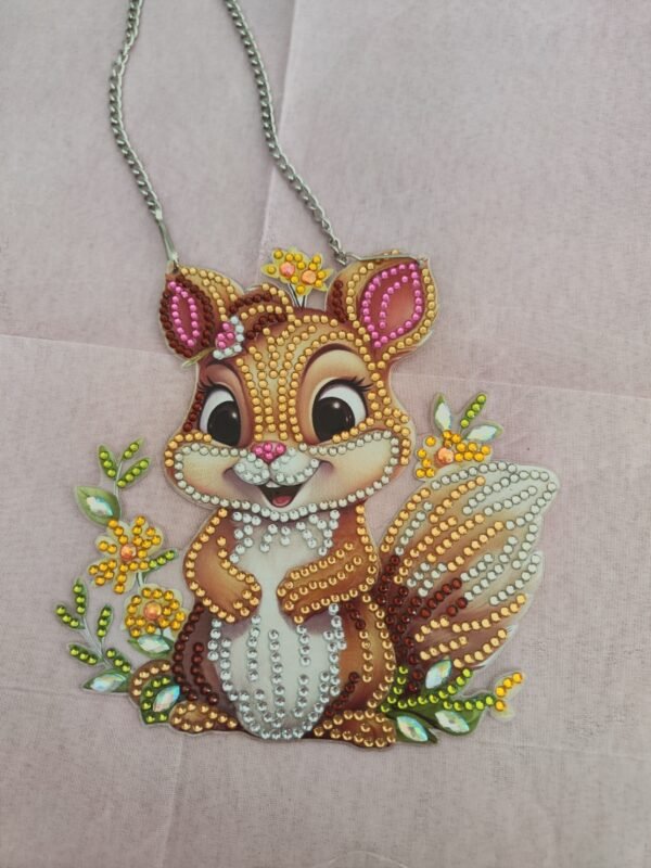 Ecureuil femelle mignonne à suspendre diamant painting