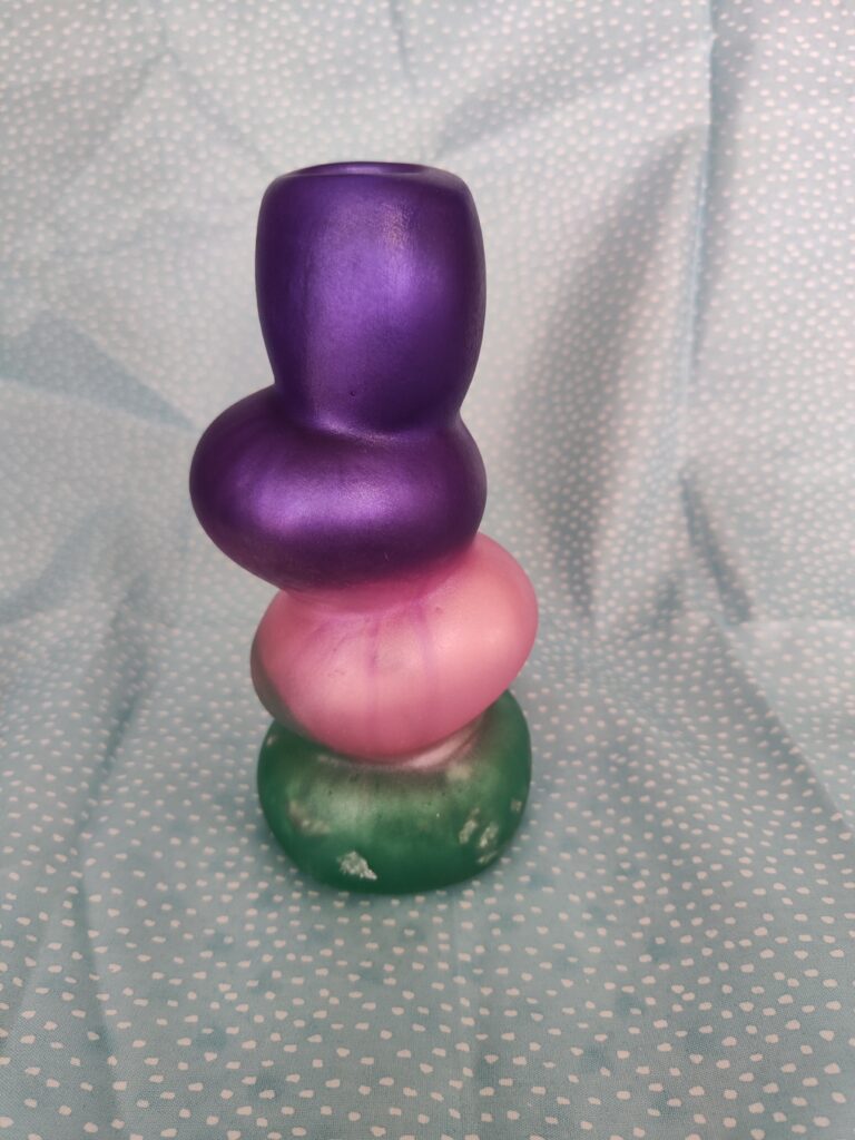 Vase galets - Fabrication artisanale en résine epoxy