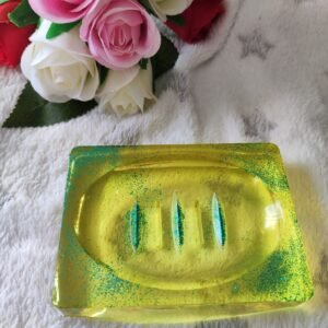 Porte savon - Fabrication artisanale unique en résine epoxy