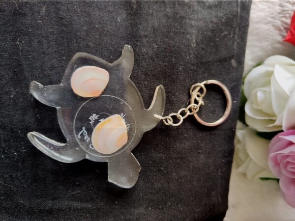 Porte clés animaux de la mer - Fabrication artisanale unique en résine epoxy – Image 4