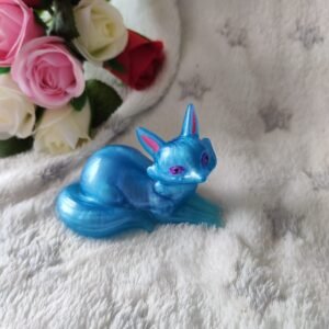 Renard majestueux - Fabrication artisanale unique en résine