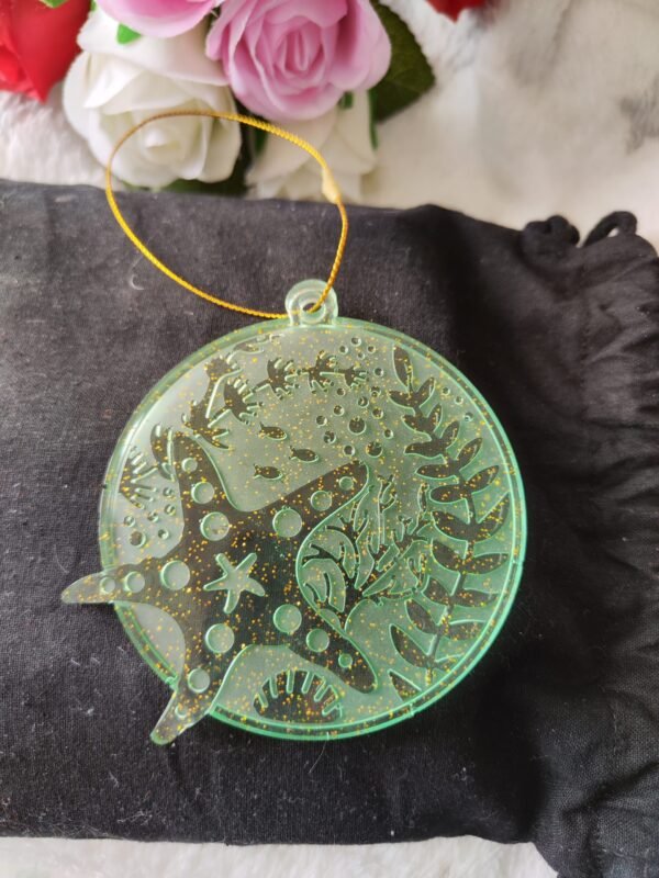 Etoile de mer pour sapin- Fabrication artisanale unique en résine