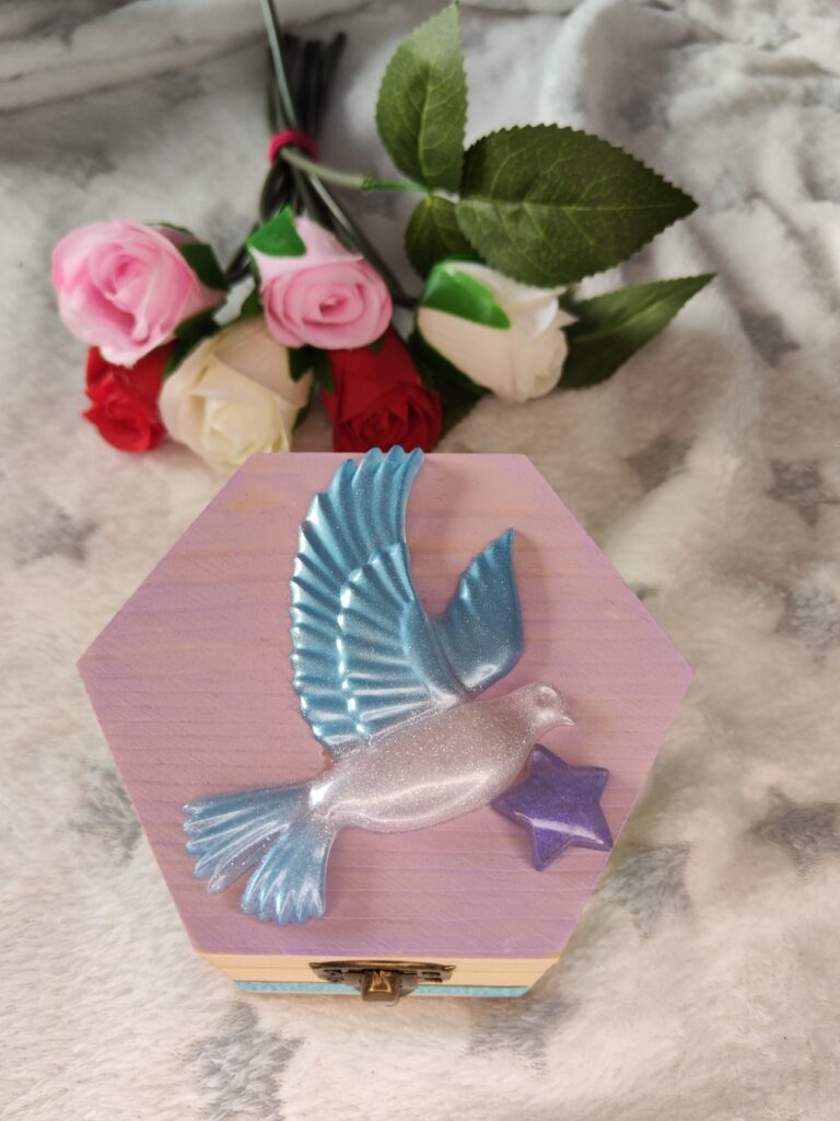 Coffret colombe - Objet unique