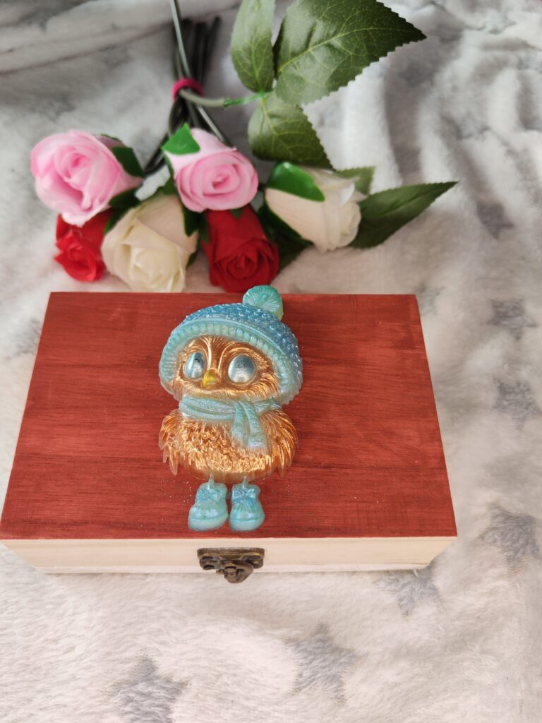 Coffret chouette - Objet unique