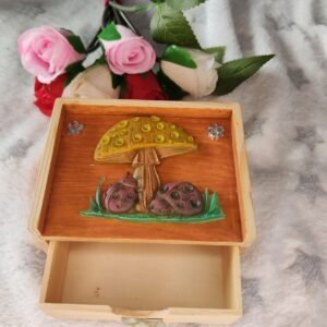 Coffret coccinelles avec tiroir - Objet unique