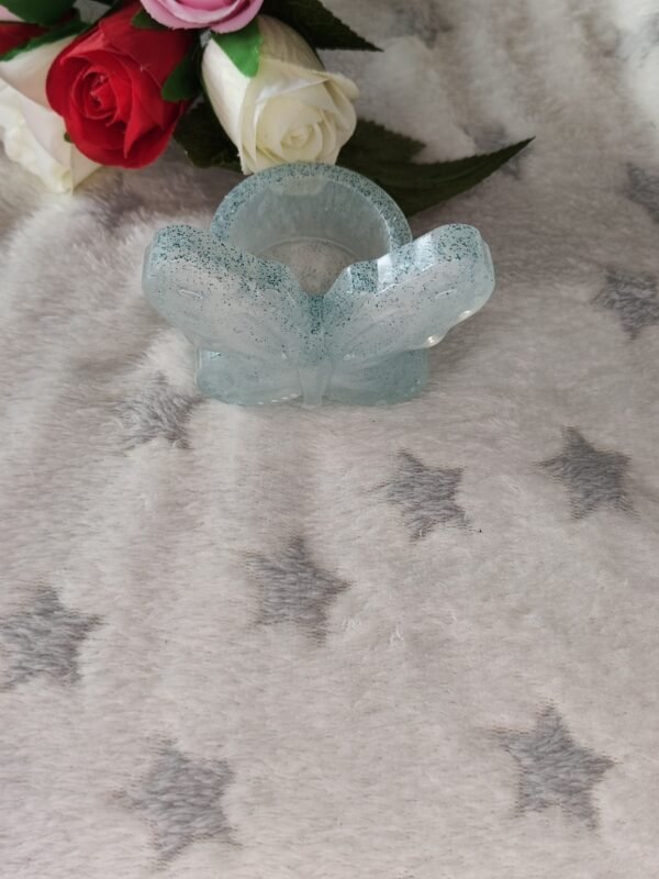 Pot papillon - Fabrication artisanale unique en résine epoxy