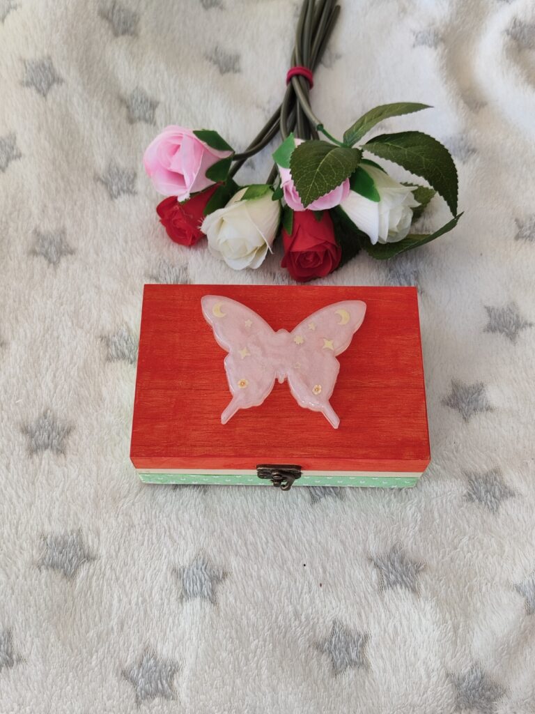 Coffret papillon- Objet unique