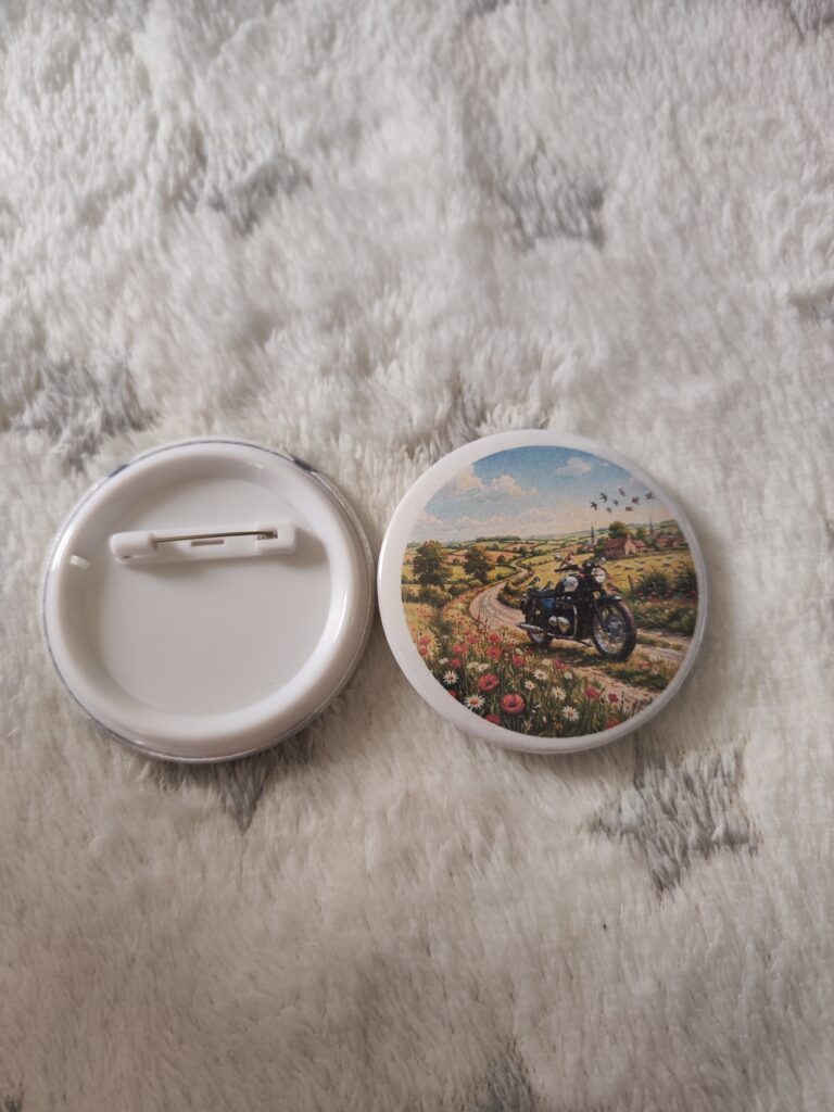 Badge moto 58mm
