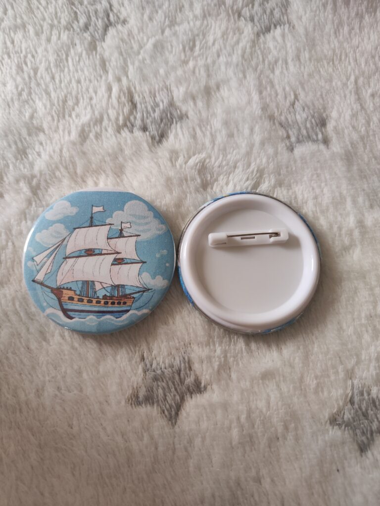 Badge  bateau 58mm